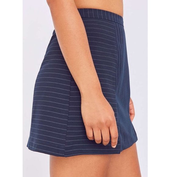 EUC Urban Outfitters Cooperative Stripe Slit Skirt - Picture 2 of 6